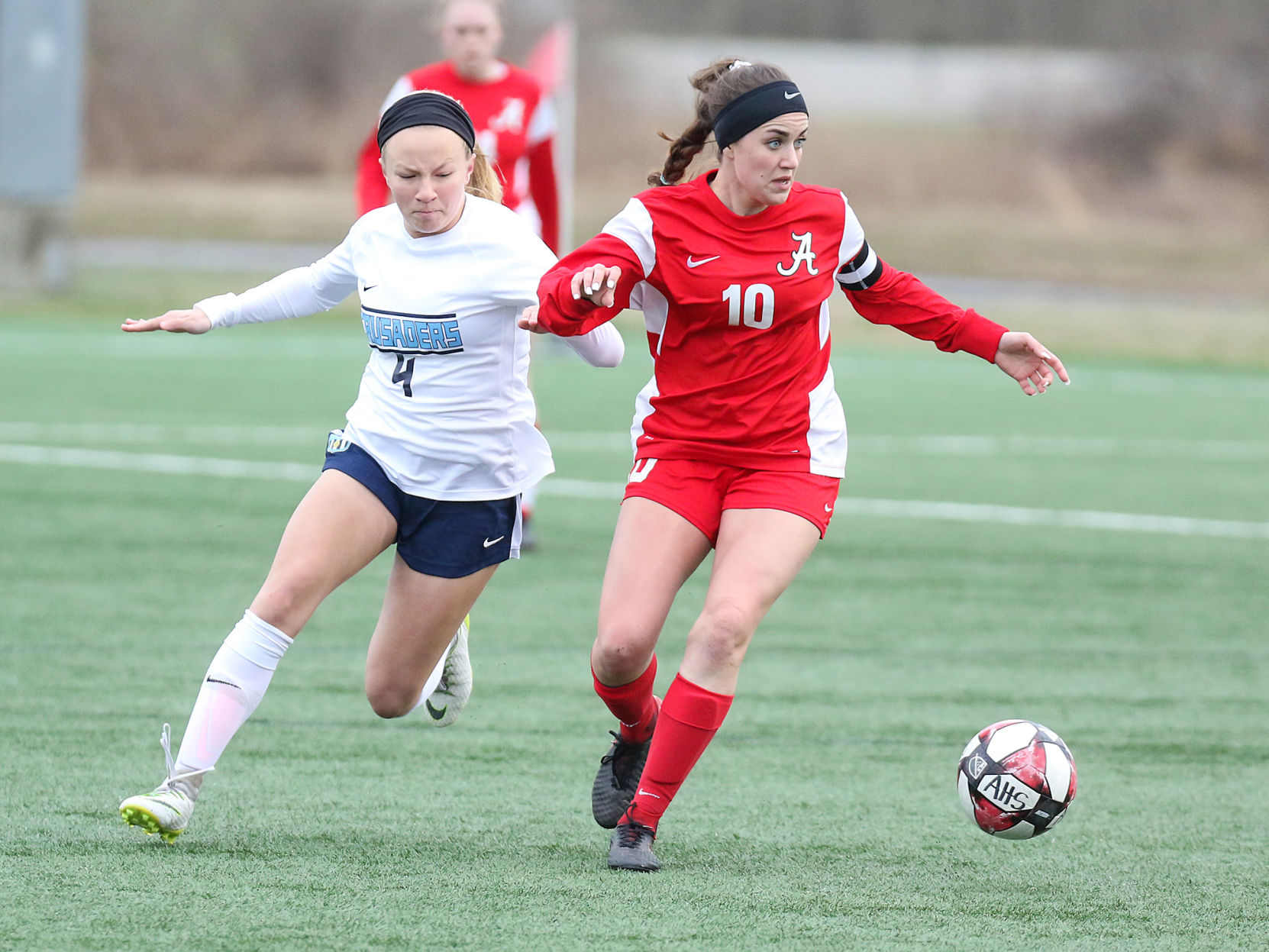 Alton vs. St. Dominic girls soccer